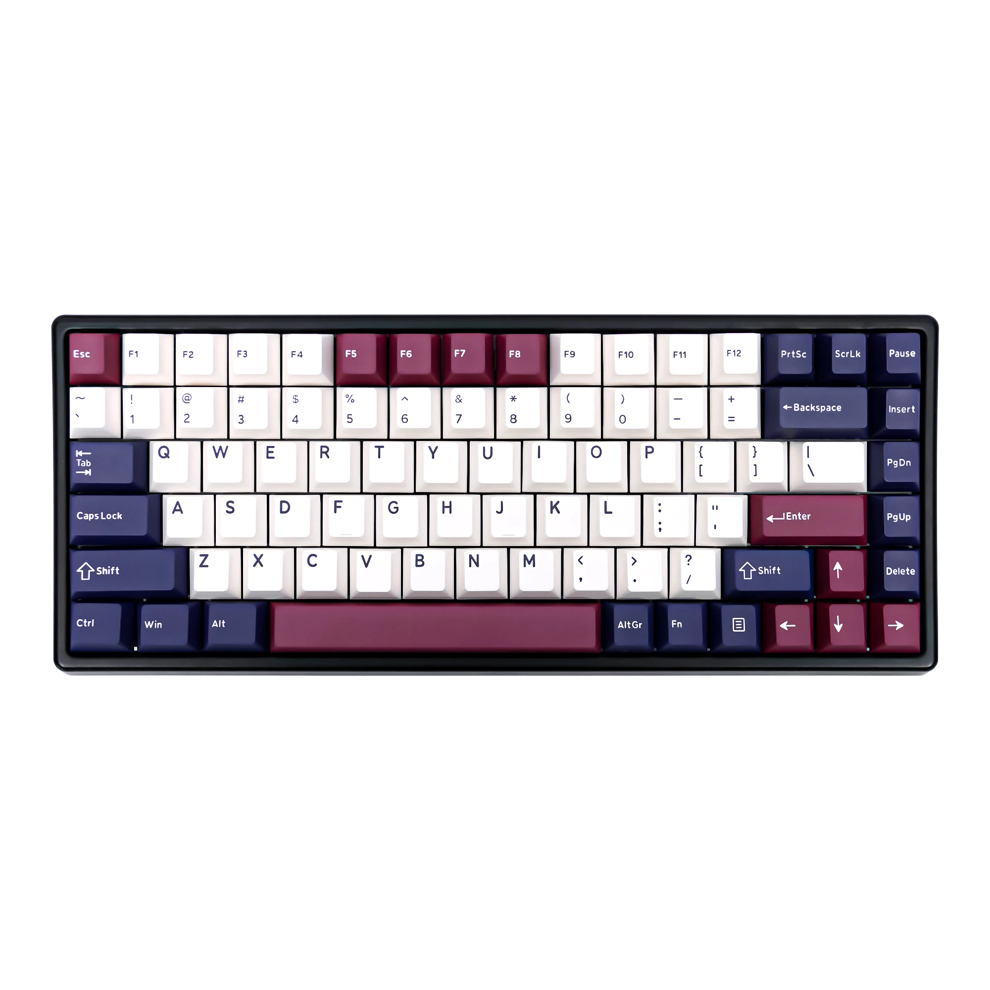 Mobius Keycap Pbt Doubleshot Cherry Profile para Teclado mx Juízes Fantasmas 60 65 87 104 Bm60 Bm65 Bm68 Cstc75 Mk870 Vn96 Alice gj