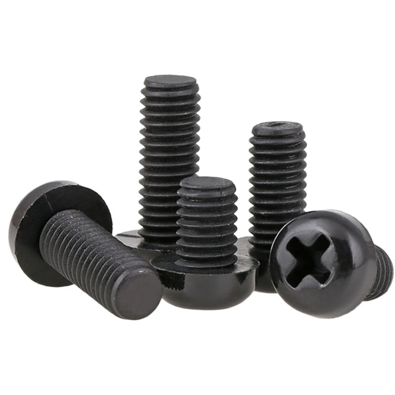 Lot De 25 Vis à Tête Plate Ronde M6x15 Mm - Empreinte Phillips, Marque Uxcell | Origine Chine