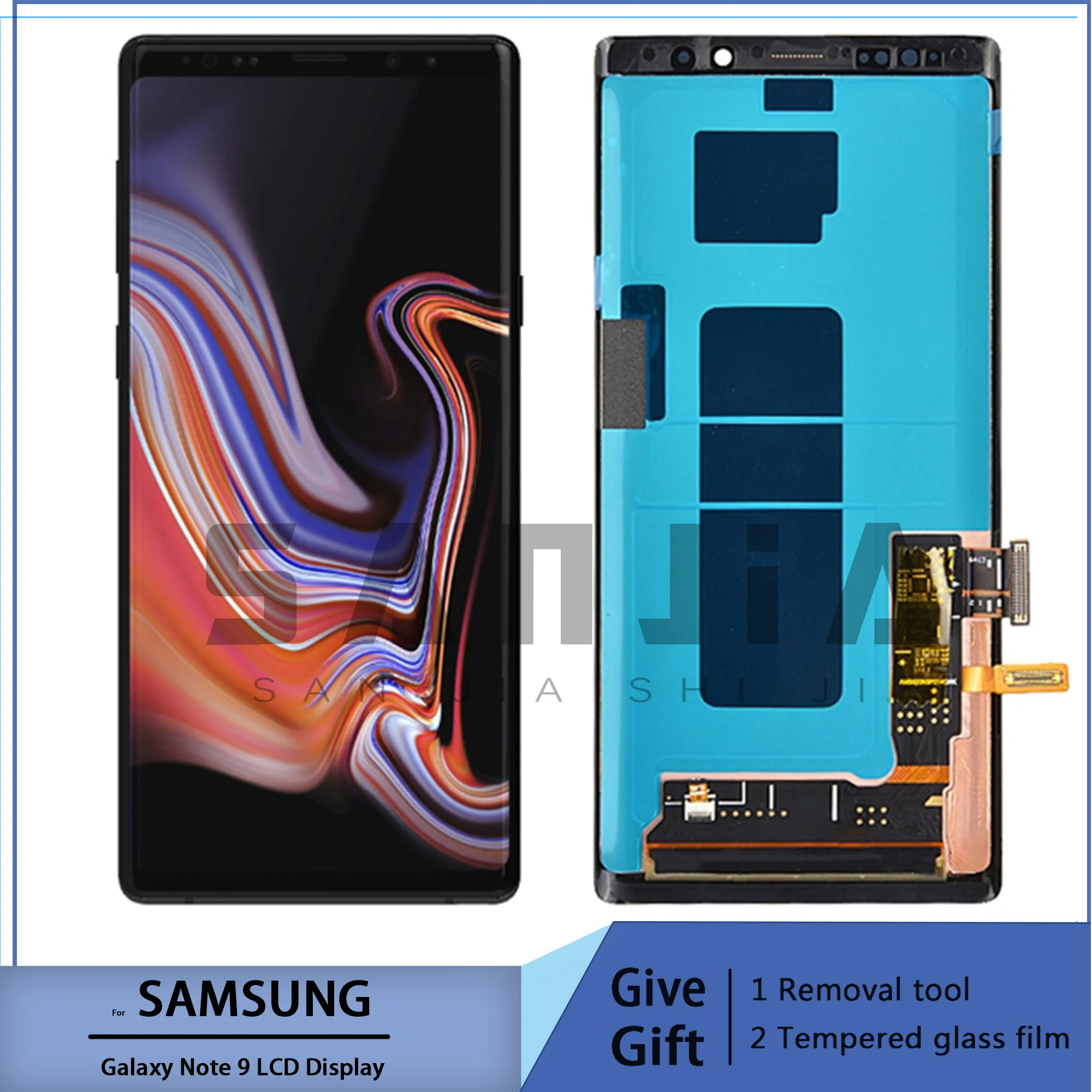 

Suitable for Samsung Original Galaxy Note 9 LCD N960 N960F Display Screen Digitizer SM-N960F/DS SM-N960U N960N GN960W Replacemen