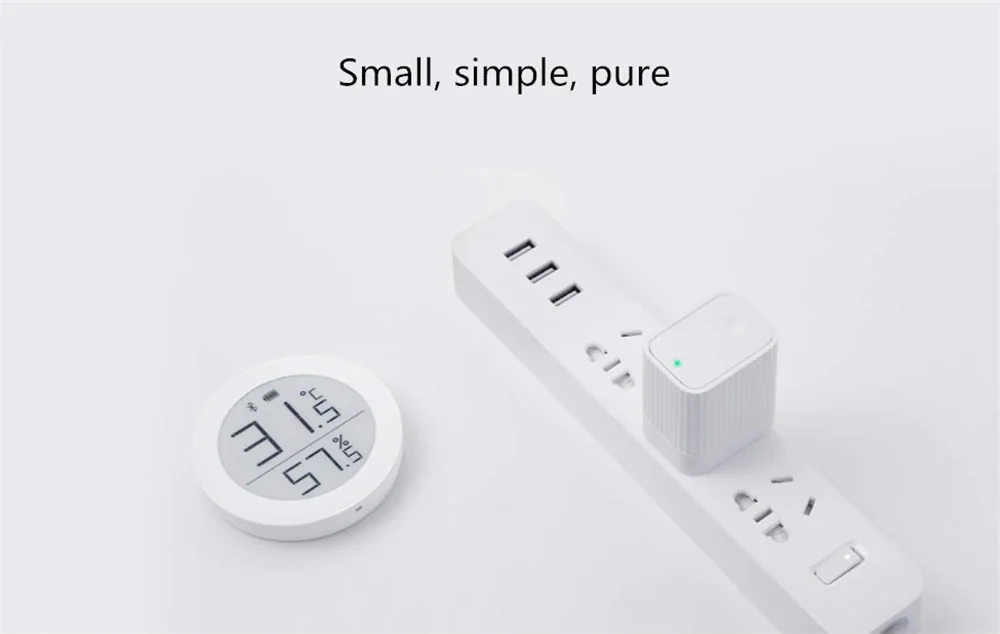 Qingping Bluetooth Gateway Hub Compatible WIFI Remote View Data Sub-Device Smart