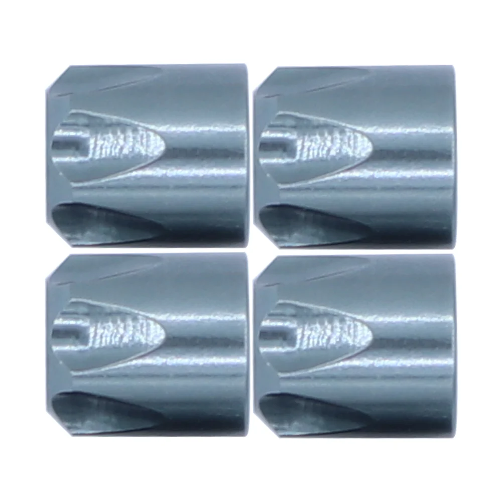 4PCS Aluminium Felge Mitte Kappe M4 Mutter für 1/10 RC Crawler TRX4 Axial SCX10 90046 D90 Tamiya MST – Detail 8
