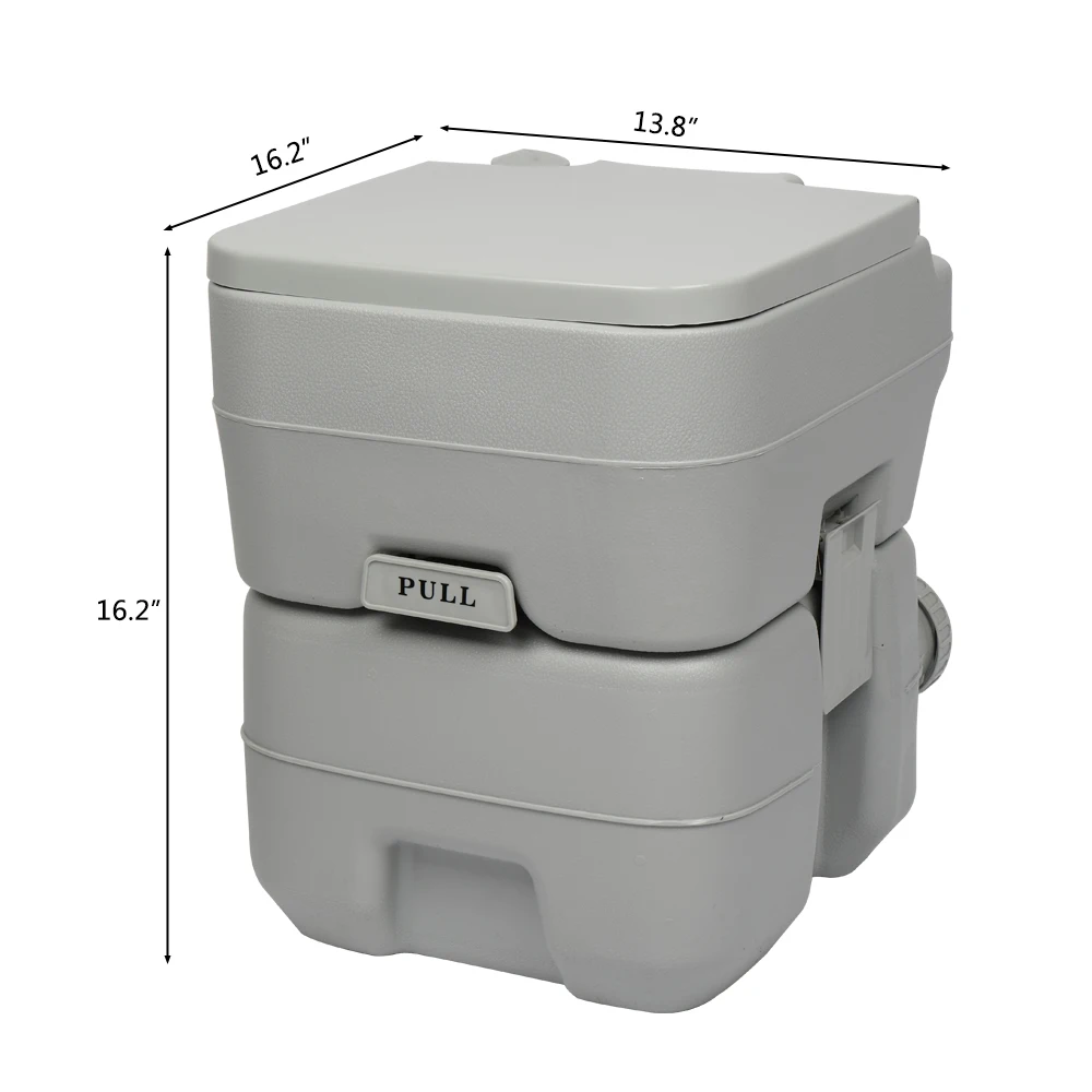 Dometic Portable Toilet - 5 Gallon Capacity For Camping & RV Use