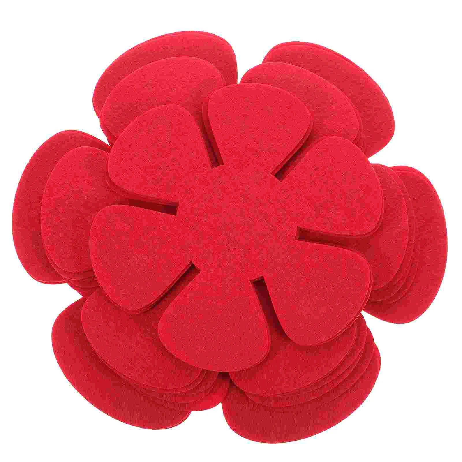 

12 Pcs Pan Protector Pot Floral Cushion Protectors Protection Pad Heat Resistant Non-woven Fabric