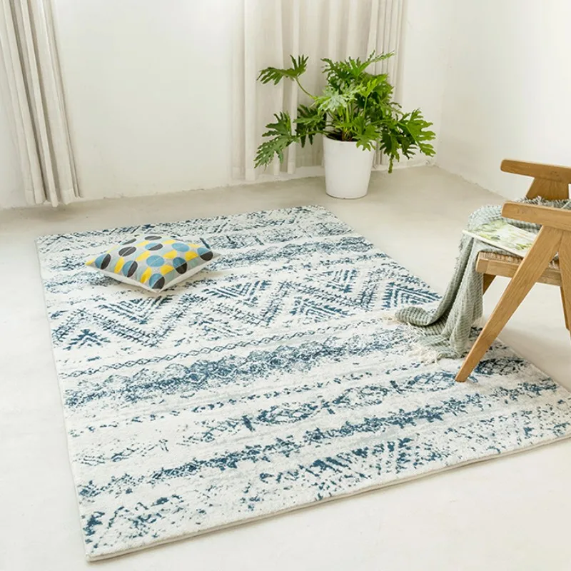 Moroccan Style Carpets for Living Room Large Area Bedroom Decor Plush Carpet Thicken Persia Floor Mat Home Fluffy Soft Study Rug 4