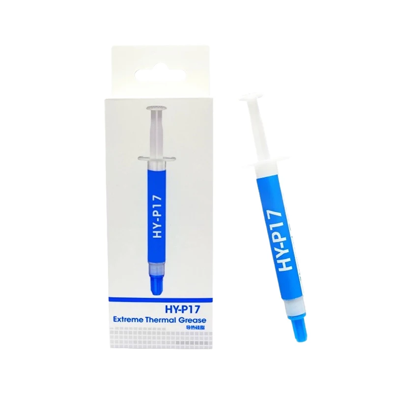 Oryginalna pasta termoprzewodząca Halnziye HY-P17 Premium Performance do wszystkich procesorów CPU/GPU o wysokiej przewodności cieplnej 2g/4g