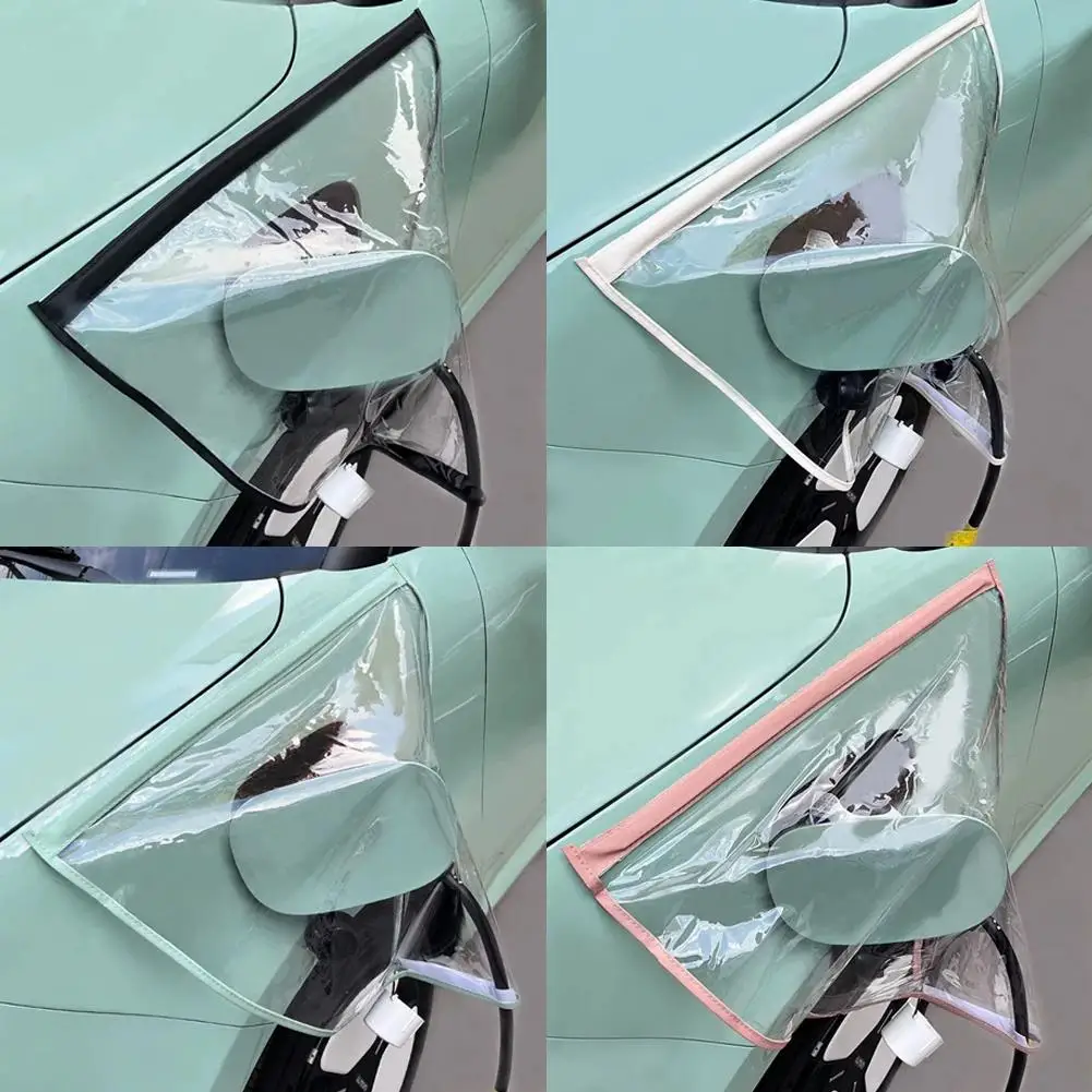 Waterproof PVC Electric Vehicle Charger Port Cover