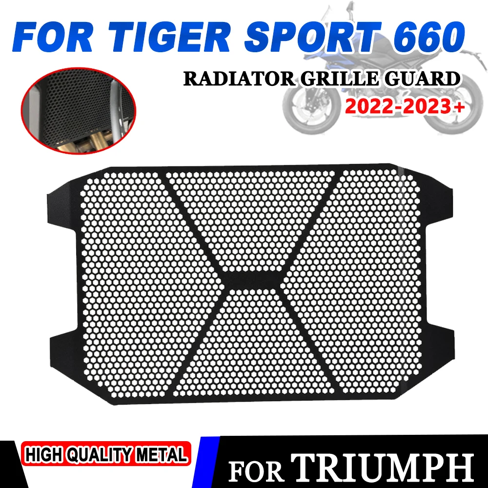 

Motorcycle Accessories Sport660 Radiator Grille Guard Protector Grill Mesh Cover For Triumph Tiger Sport 660 Tiger660 2022 2023