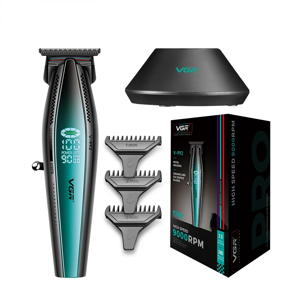 VGR ماكينة قص الشعر ماكينة قص الشعر الاحترافية ماك...