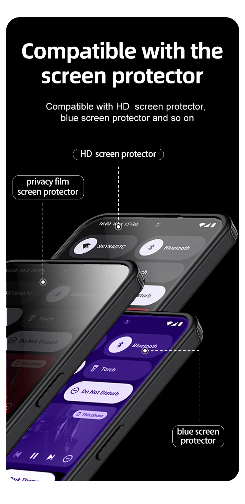 Matte & Clear Magnetic Wireless Charging Armor Magsafe Case For Nothing Phone 2 1 Two One Military Shockproof Back Cover