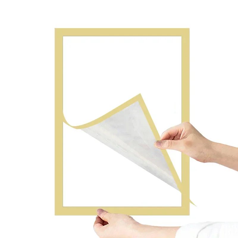 A4/A5/A6 黒磁気フォトフレーム広報コラム広告コラム自己粘着ソフトポスターフレーム証明書フォルダー