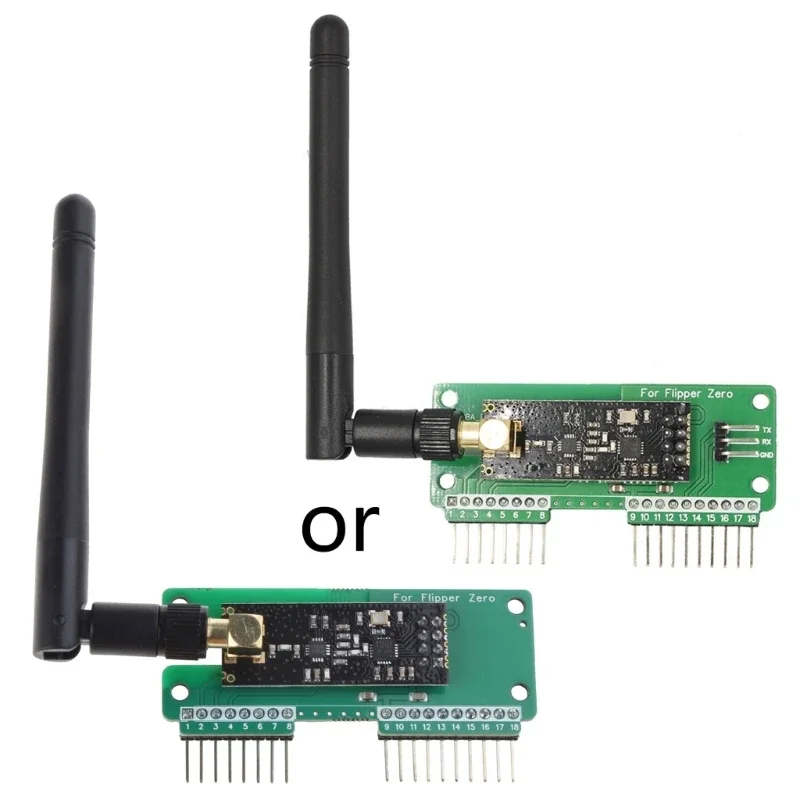 Flipper NRF24 및 GPIO 모듈용 Antanna 포함 장거리 전송 거리 향상된 무선 통신