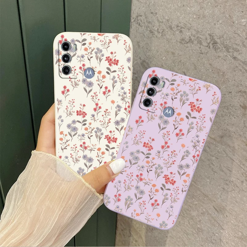 Elegant Branch Design Silicone Phone Case - Sleek and Durable Protection
