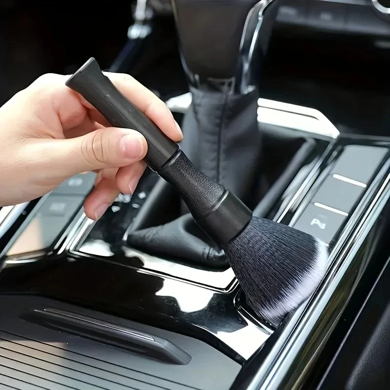 1pcs Car Interior Detailing Brush Soft Bristle Cleaning Brush Motorcycle CarCleaning Tool Auto Detail Dash Duster Brush BEST SELLERS