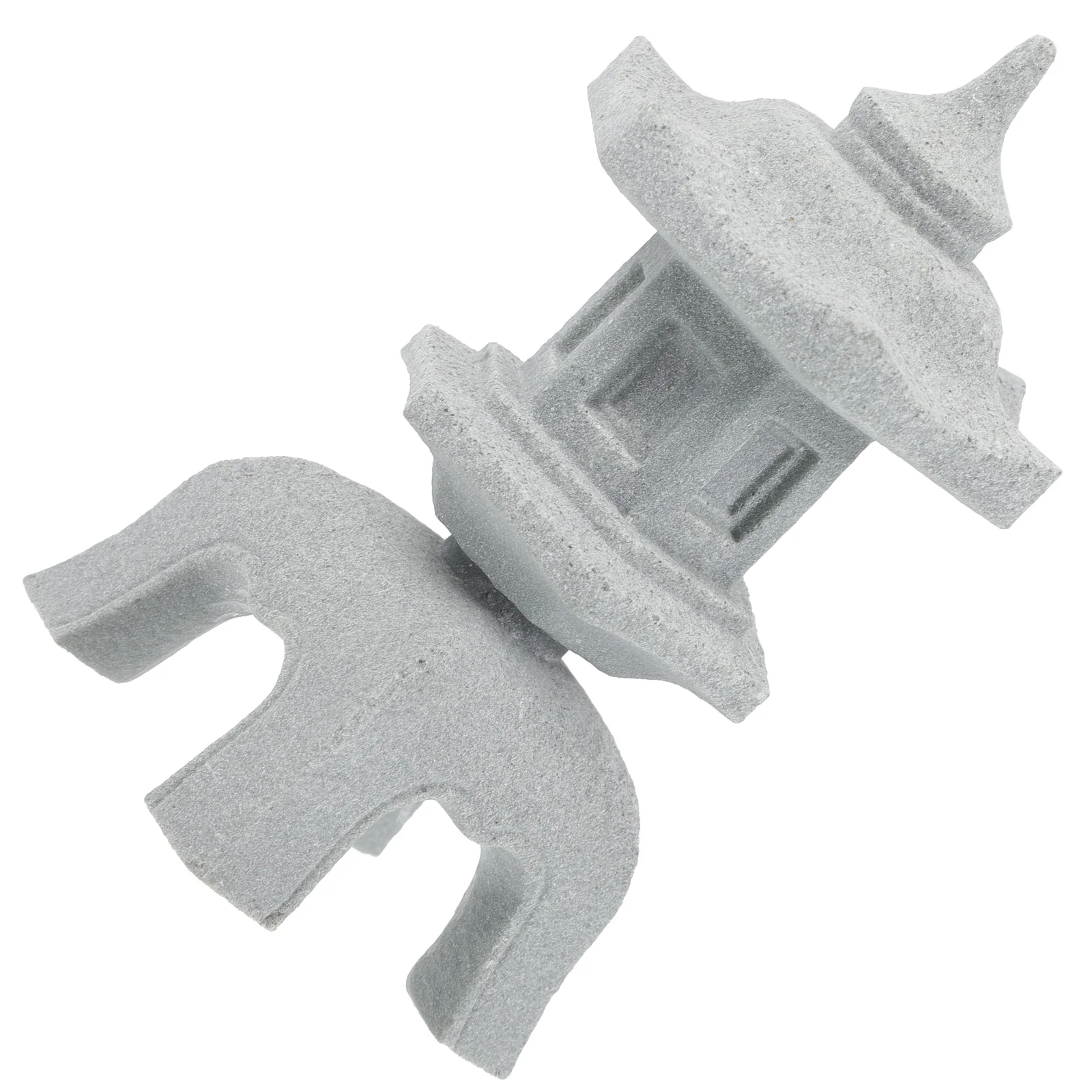 

Stone Lamp-shaped Ornament Aquarium Landscape Ornament Micro Landscape Decor for Fish Tank