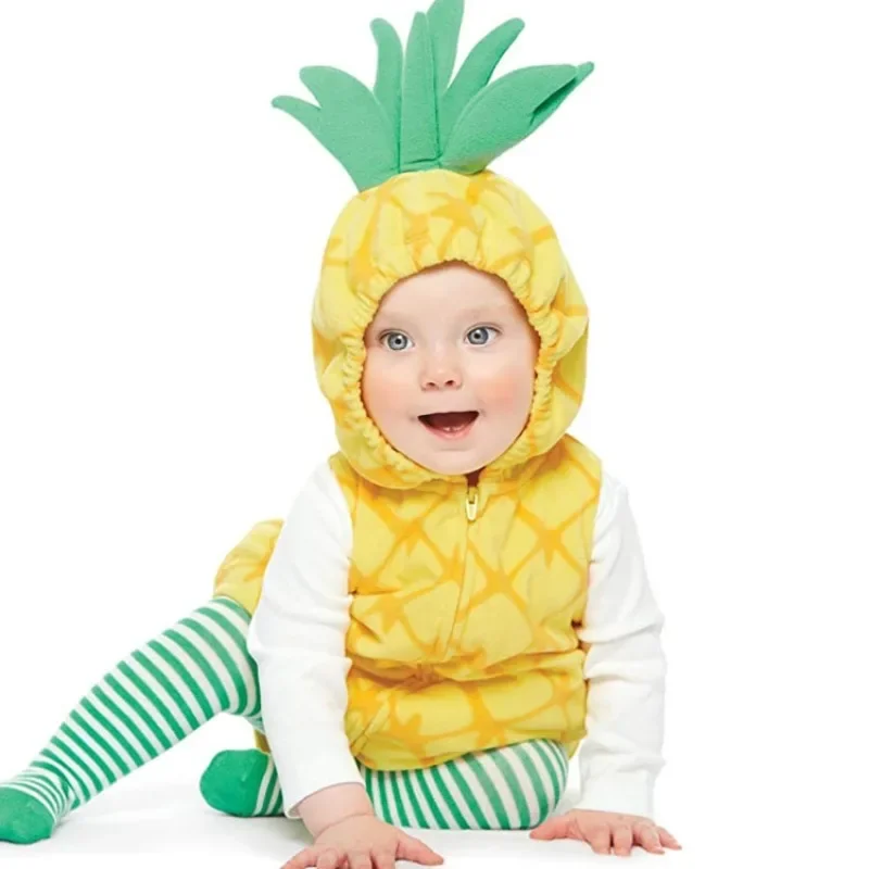 Baby's Sets Boy Girl Clothes Strawberry Butterfly Avocado Halloween Cosplay Costume Newborn Outfit Christmas Infant Clothing Set 4
