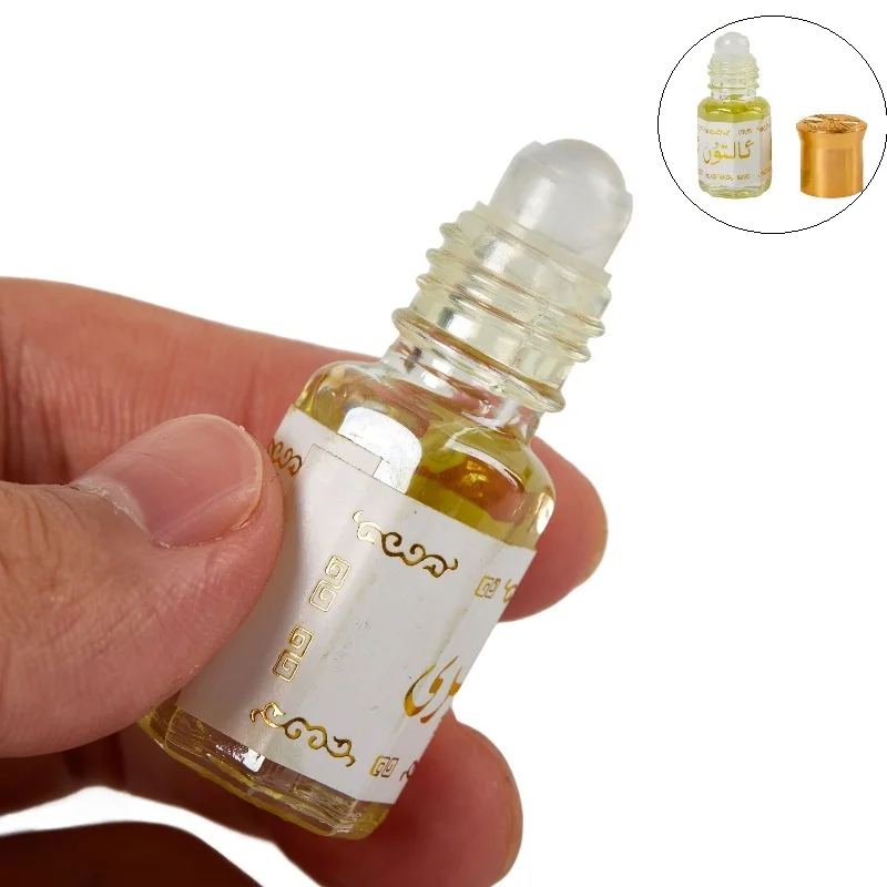 3ML Mini Fragrance Oils Saudi Essential Floral Notes Oil Perfume Lasting Fragrance Flower Flavor Essence Oil Body Deodorization