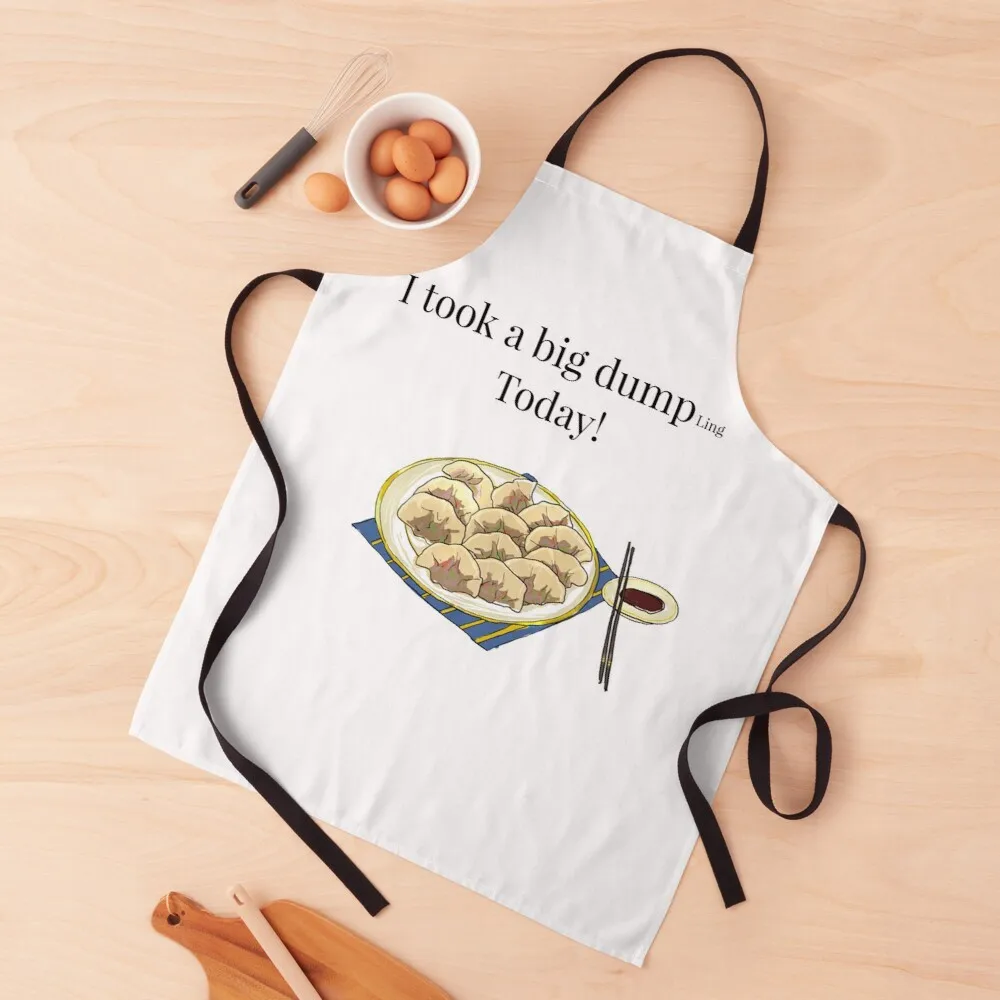 

I took a big dumpling today Apron oil proof apron waterproof apron for woman