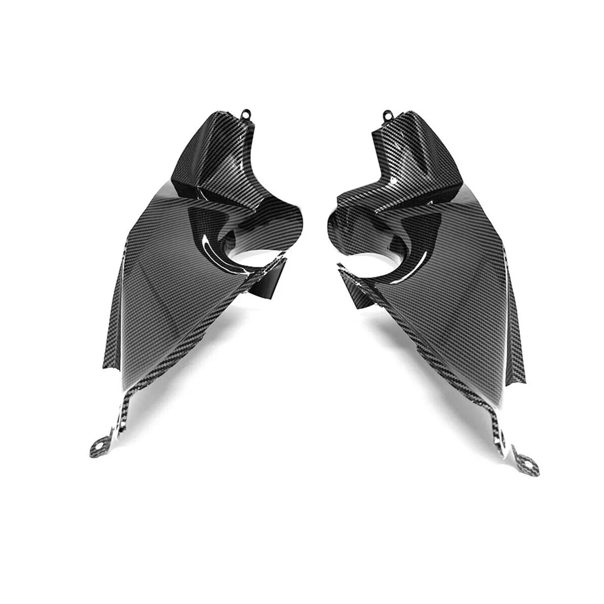 

Motorcycle Fairing Ram Air Tube Duct Intake Cover Case for ZX12R -12R