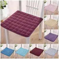 Chair Mat Plush Square Seat Pad for Home Office Comfort Non-slip Chair Cushion for Indoor Outdoor Dining Chairs for Ultimate 5