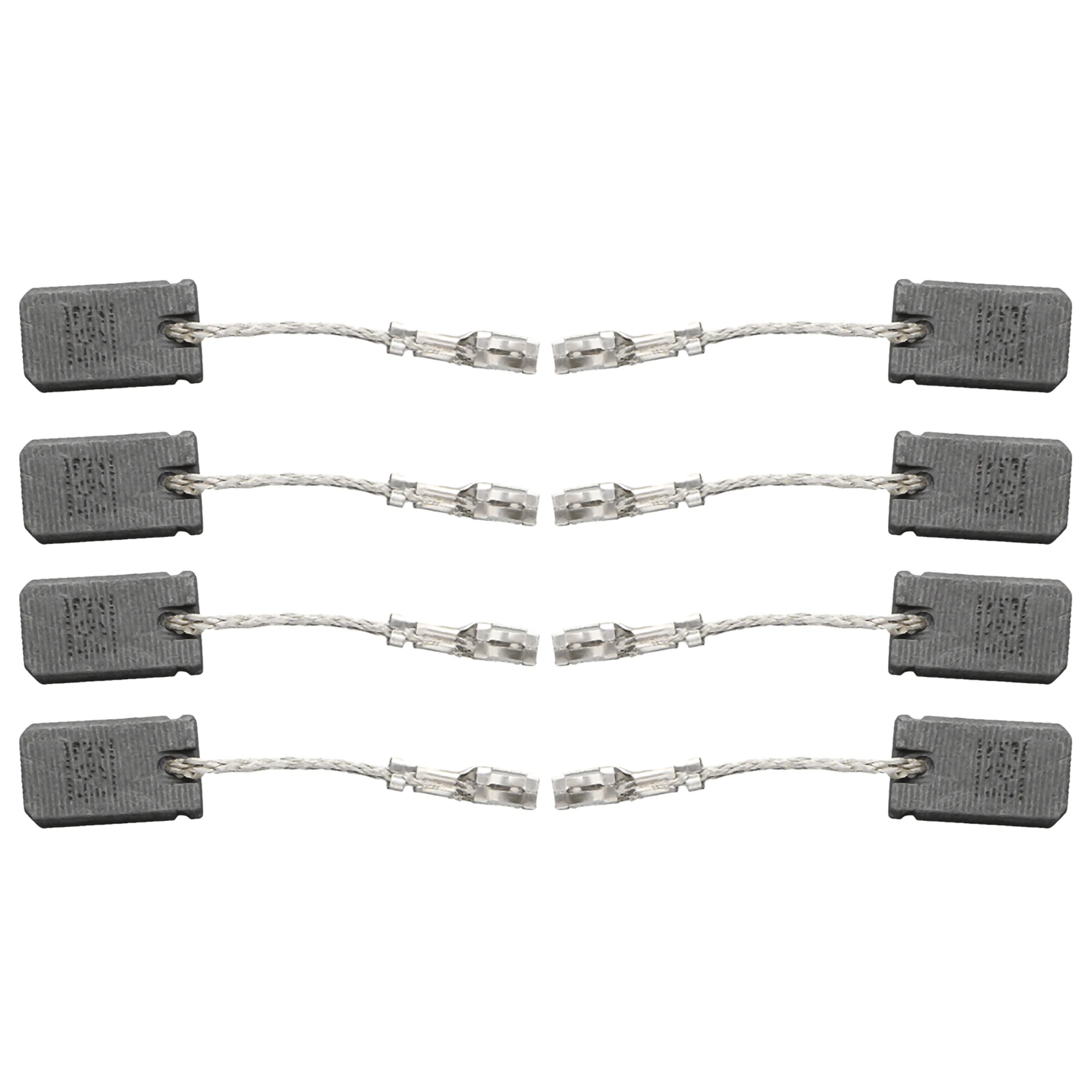 Bosch-Escovas de Carbono Portátil Durável, Escovas para Bosch, 5*10*17mm, 6 PCs, Alta Qualidade