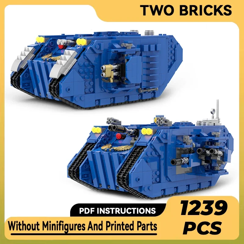 

Moc Building Bricks Popular Military Game Model Hammer Land Raider Tank Technology Blocks Gifts Christmas Toys DIY Sets Assembly