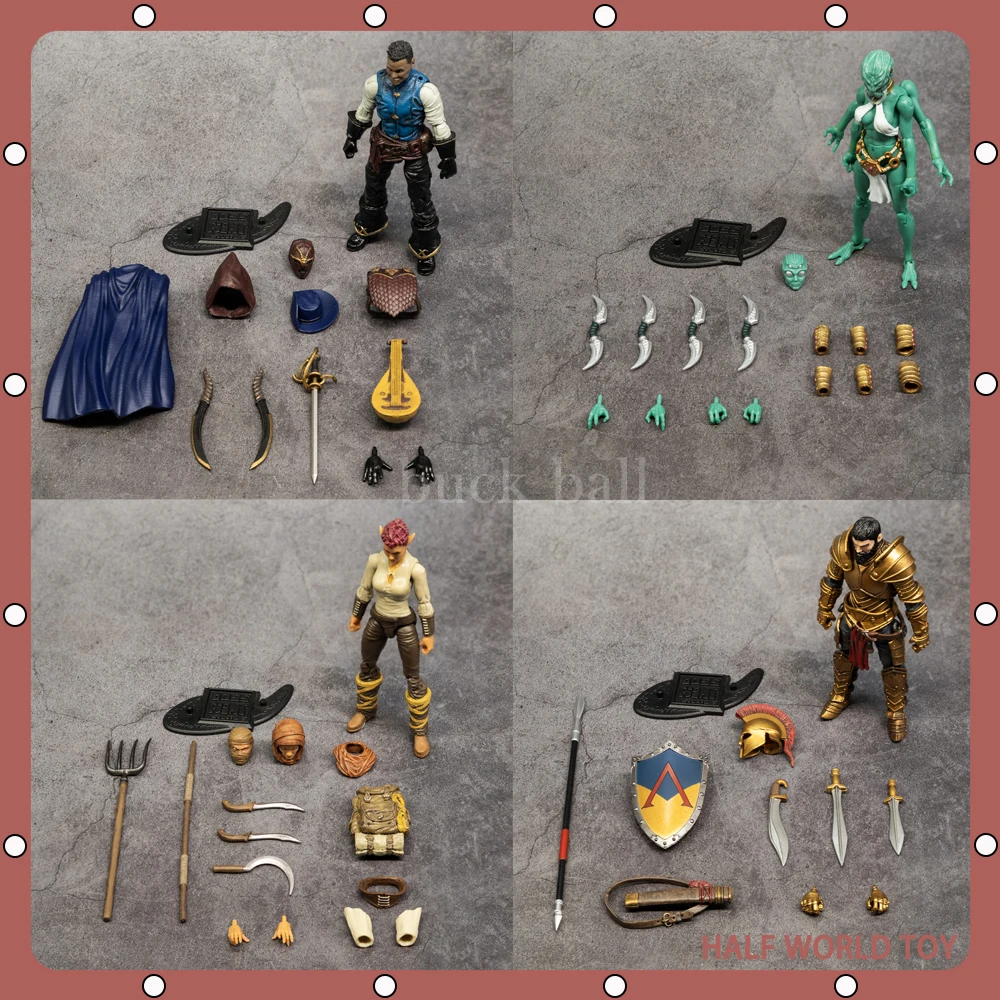 

Boss Fight Studio Action Figure 1/18 Vitruvian H.A.C.K.S.Fantasy Wave 7 Anime Figures Pvc Model Statue Doll Figurine Toy Gifts