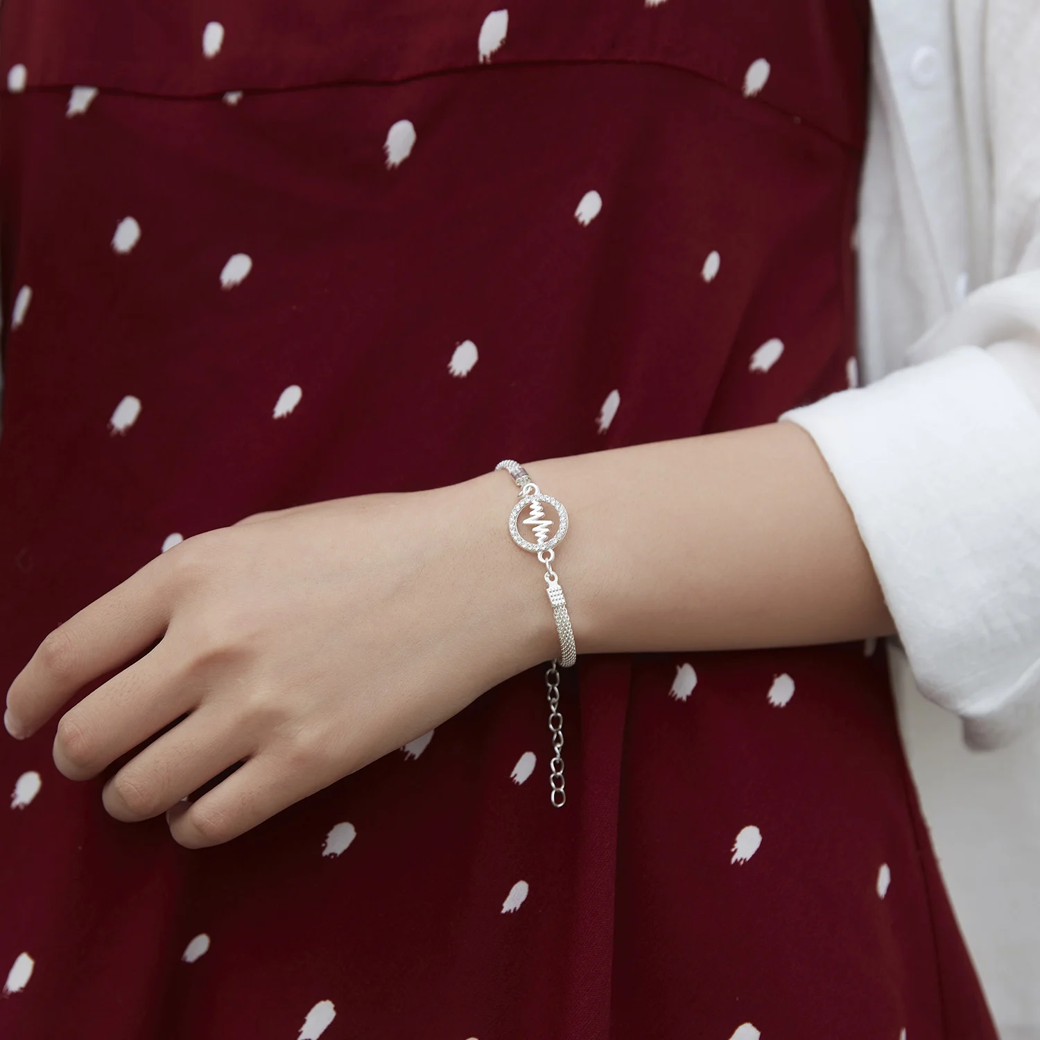 Bracelets Women Hand Heart Butterfly Cross Charm Lucky Jewelry Evil Eye bracelet jewelry