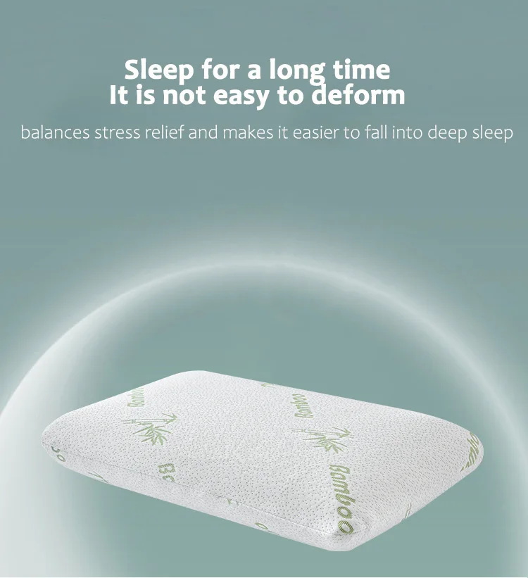 Bamboo Fiber Memory Foam Pillow