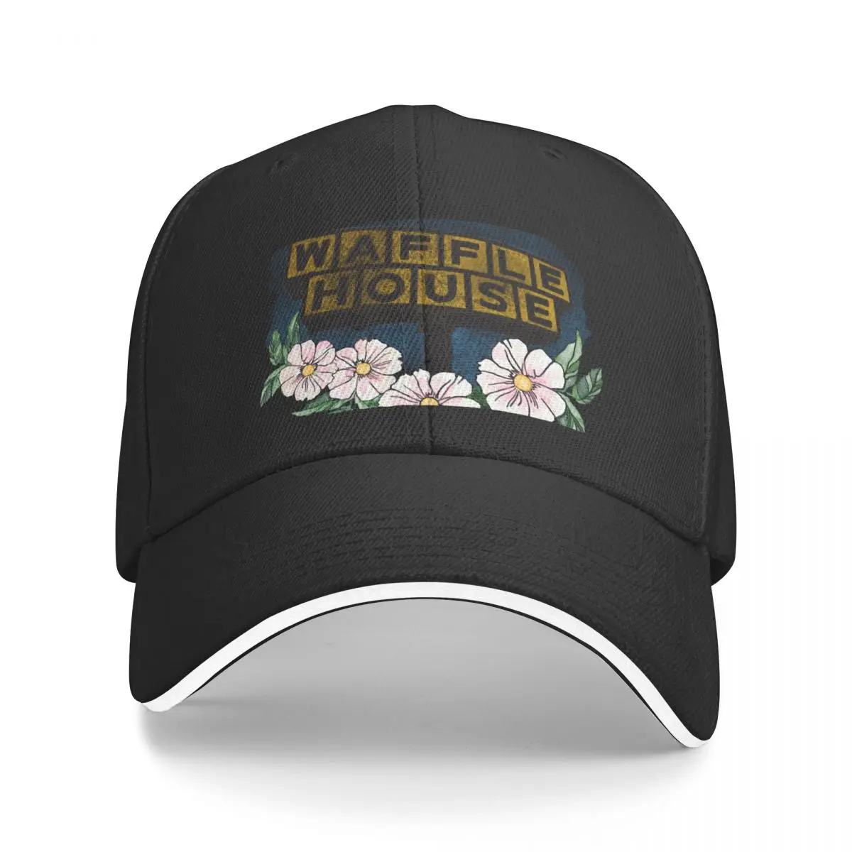 

Waffle House Sign Baseball Cap Dropshipping Gentleman Hat Girl Men's