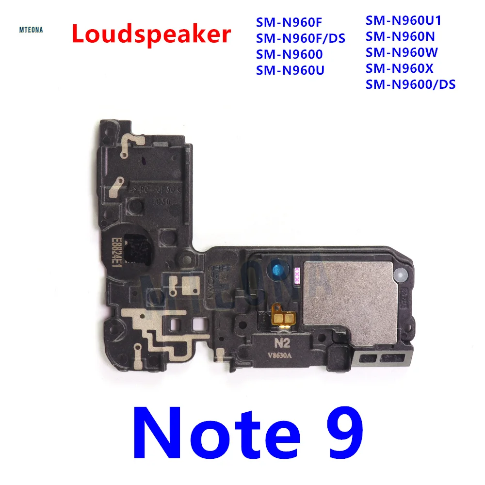 삼성 Galaxy Note 9 용 확성기 SM-N960F N960U N960N 시끄러운 스피커 부저 링거 사운드 모듈 교체 부품 Note9