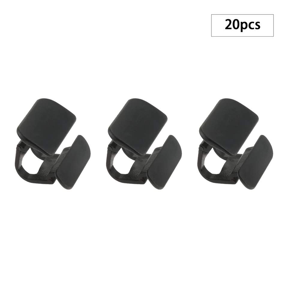 Kit 30 Clip Fermo Isolante Per Cofano Auto In Nylon + Attrezzo Di Rimozione, Per OEM 4878883AA, Diametro Testa 30mm, Rosso E Nero