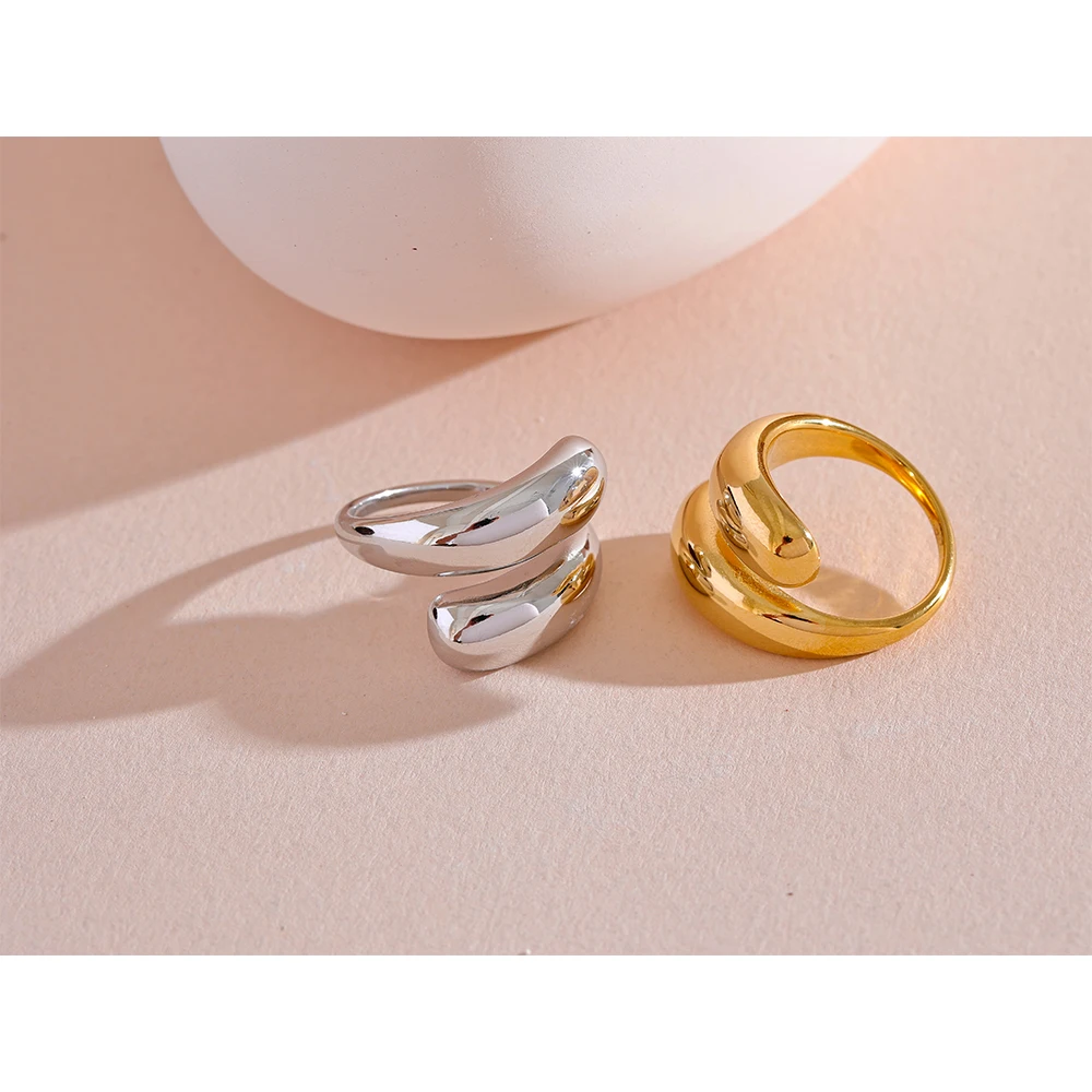 Yhpup Ring Stainless Steel Water Resistant
