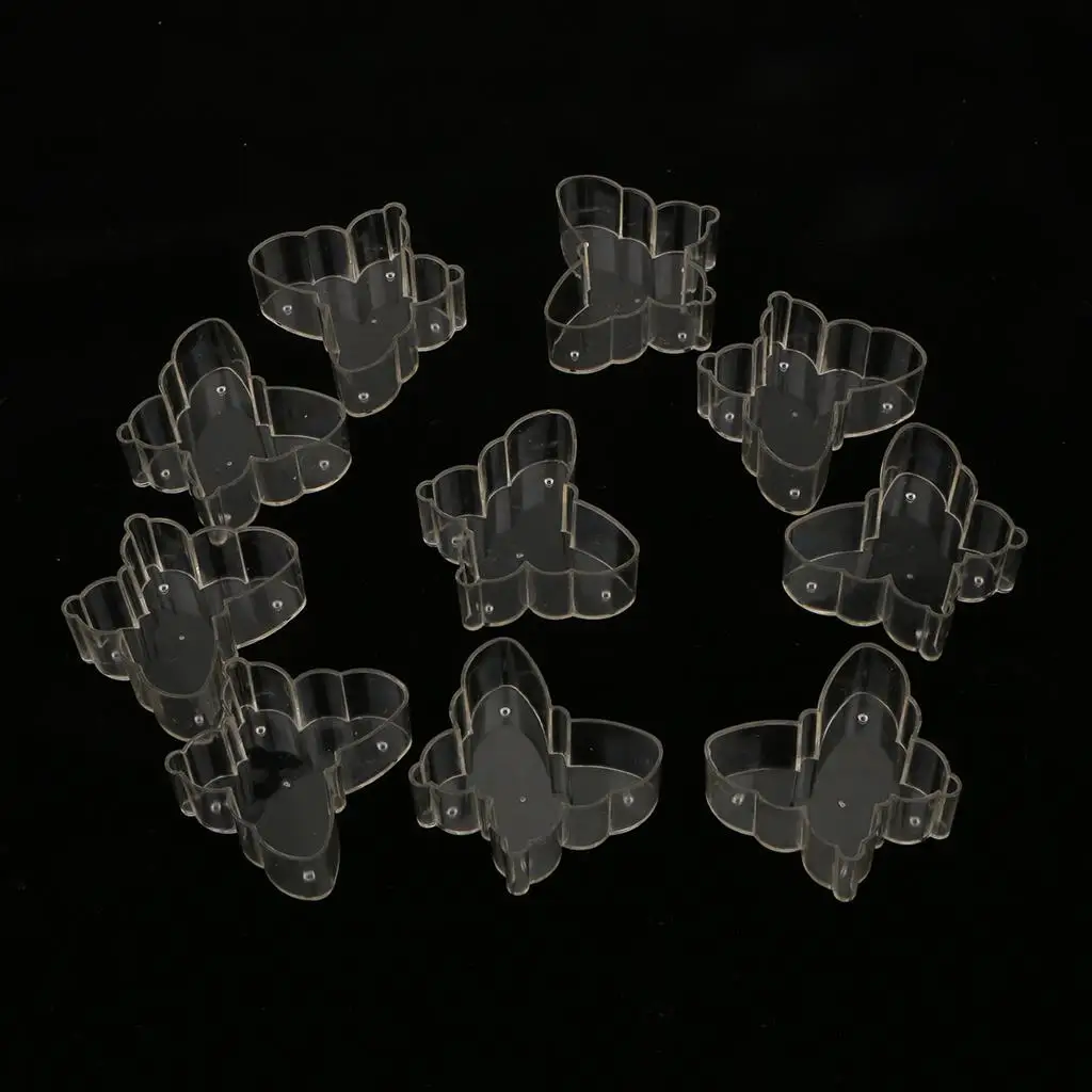 Romantic Tealight Making silicone candle mold silicone candle molds candle mold Circle Shape Wax Containers Candle Molds Tealight Cups Plastic 10x