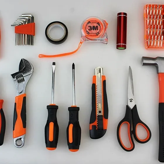 Factory Direct Five Hardware Tools Combination Kit For Home And Car Repair Electric Drill Impact Drill Tool Box 2