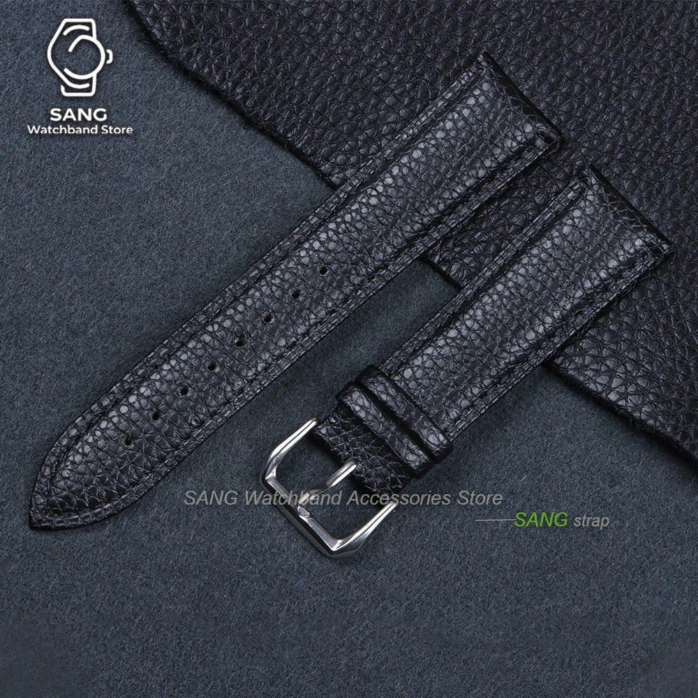 Premium Leather Watch Strap - Genuine Calfskin Wristband