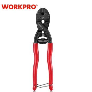 WORKPRO 200MM Bolt Cutter High Leverage Bolt Cutter with Notch and Spring Industrial Wire Cutter Repair Heavy Duty Hand Tools 1