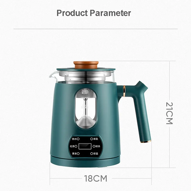 Multifunctional Electric Tea Stove Touch Screen Steam Extraction Auto Heat Preservation Home healthy Boil Water Kettle Teapot