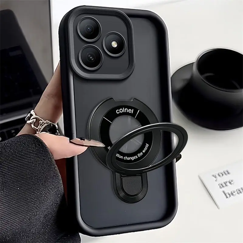 3D Holder Stand Soft Silicone TPU Phone Case