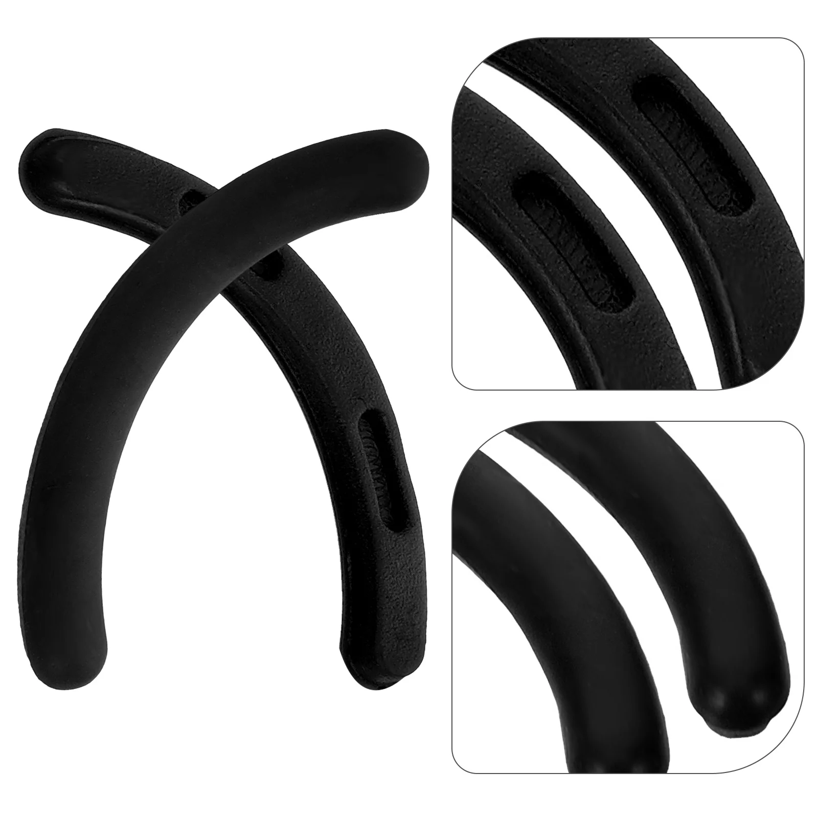 Eyelash Curler Strip Gluesticks Rubber Refills Replacement Universal Cushions Pads Tool 24 Pcs