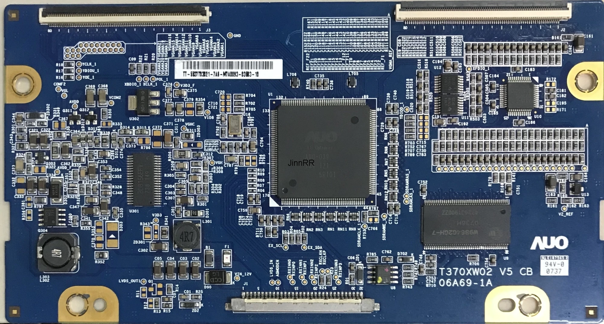 Original t370xw02 V5 CB 06a69-1a logic board l37m61b la37r81ba