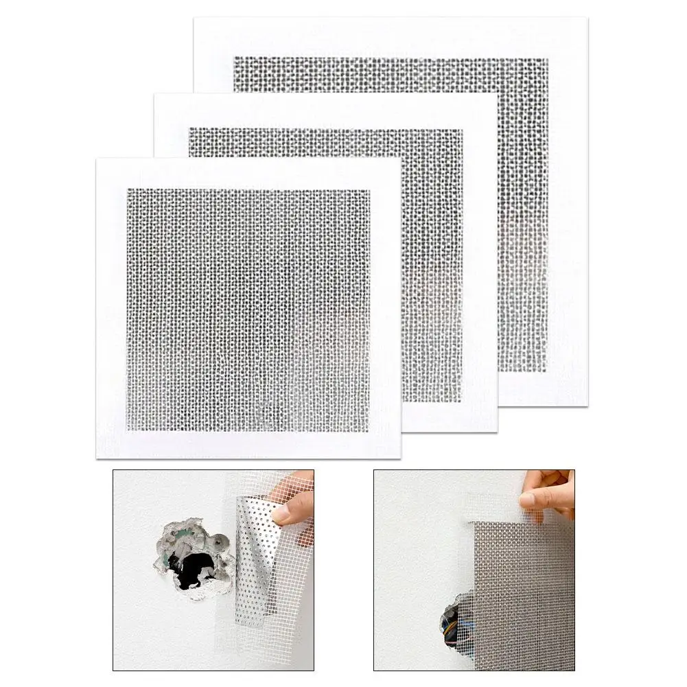 Adhesive Tape 1pc Mesh Wall Repair Patch Adhesiv-e Fix Net for Drywall Ceiling Plaster Damage