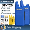 Baofeng BF-T20 5W Walkie Talkie 2PCS Mini USB Charge 1500mAh Portable Two Way Radio Upgrade Of BF-C2 KD-C1 For Hunting Kid’s Toy 1