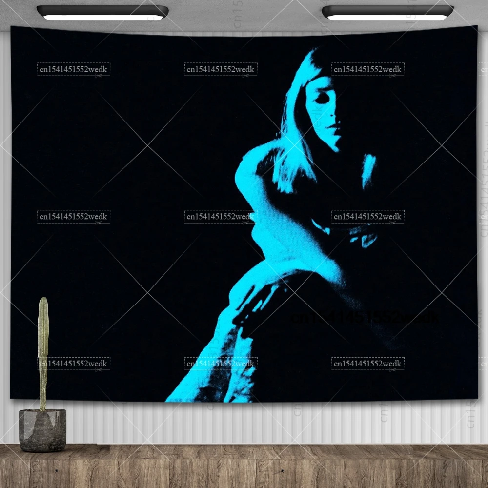 TV Girl Albums Who Really Cares Wall Poster Tapestry Psychedelic Couple Lover Art Tapestry Aesthetic Bedroom Decoration Painting tapestry decorations