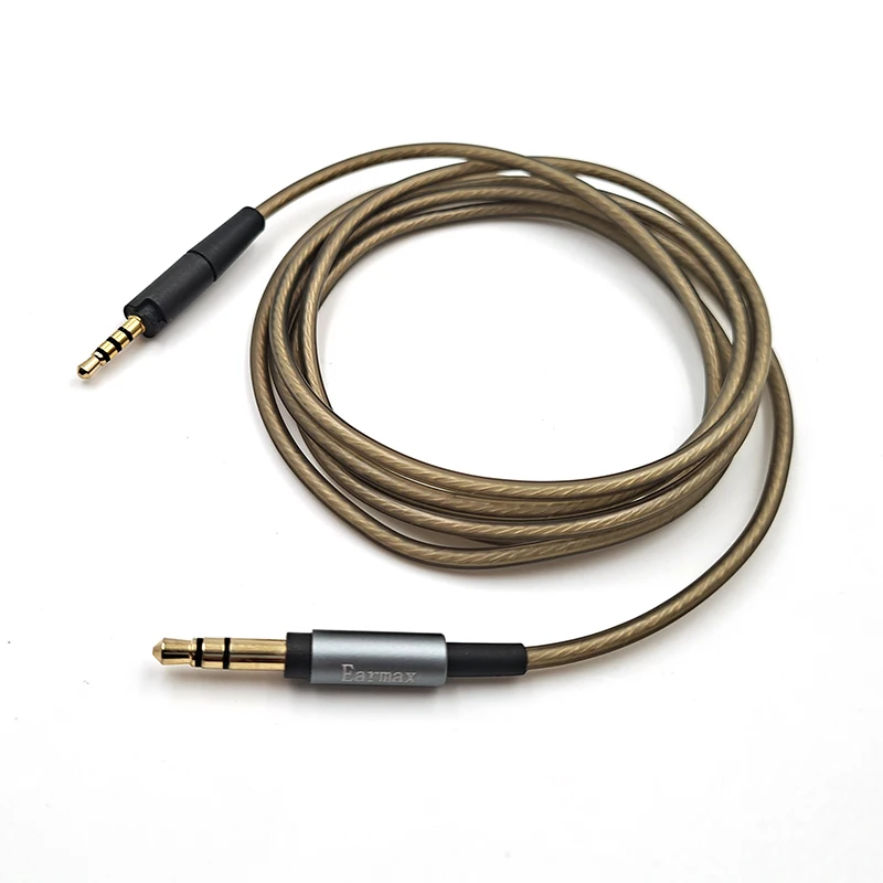 

For Sennheiser MOMENTUM HD430 HD400S HD458 HD350BT HD450BT HD458BT Earphone Replaceable 3.5mm to 2.5mm Silver Plated Cable
