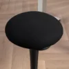 Backless Wobble Chair, Adjustable Active Ergonomic Stool Chair, with Rocking Motion, Padded, Black 6
