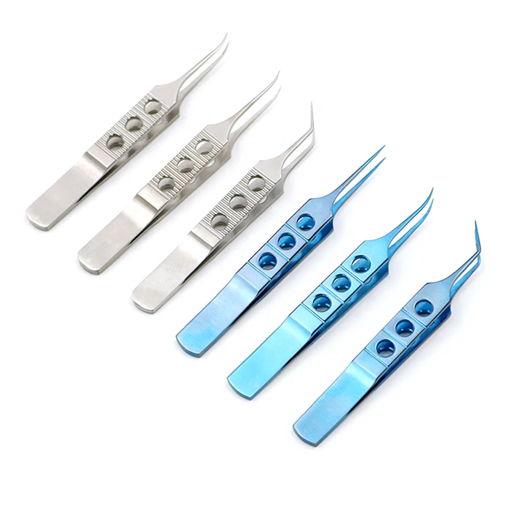 

11cm Capsulorhexis Forceps Tissue Forceps Surgical Forceps for Ophthalmic Surgical Instrument