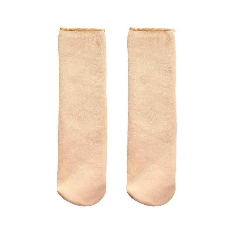 1–20 Paar warme kurze Socken für Damen, Winter, dick, Thermo-Kaschmirwolle, Nylon, Samt, Bodensocken für den Innenbereich, Stiefel, Geschenk – Detail 7