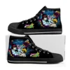 Hot Anime JoJos Bizarre Adventure High Top Sneakers High Quality Mens Womens Canvas Sneaker Casual Couple Shoes Custom Shoe 2
