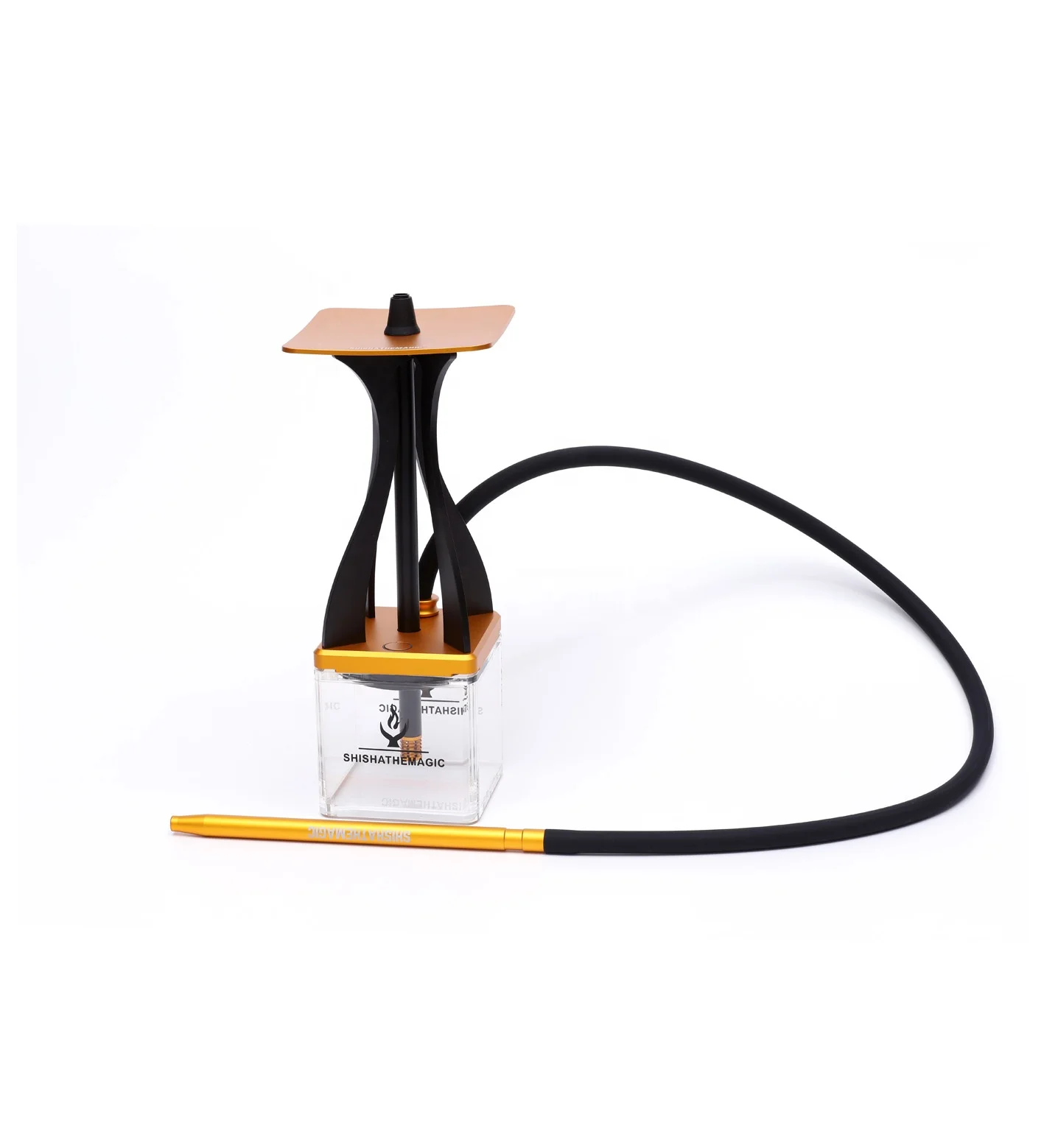 Sheesha 시샤 실리콘 호스 파이프 파티 선물용, 아크릴 커스텀 물 담뱃대 도매