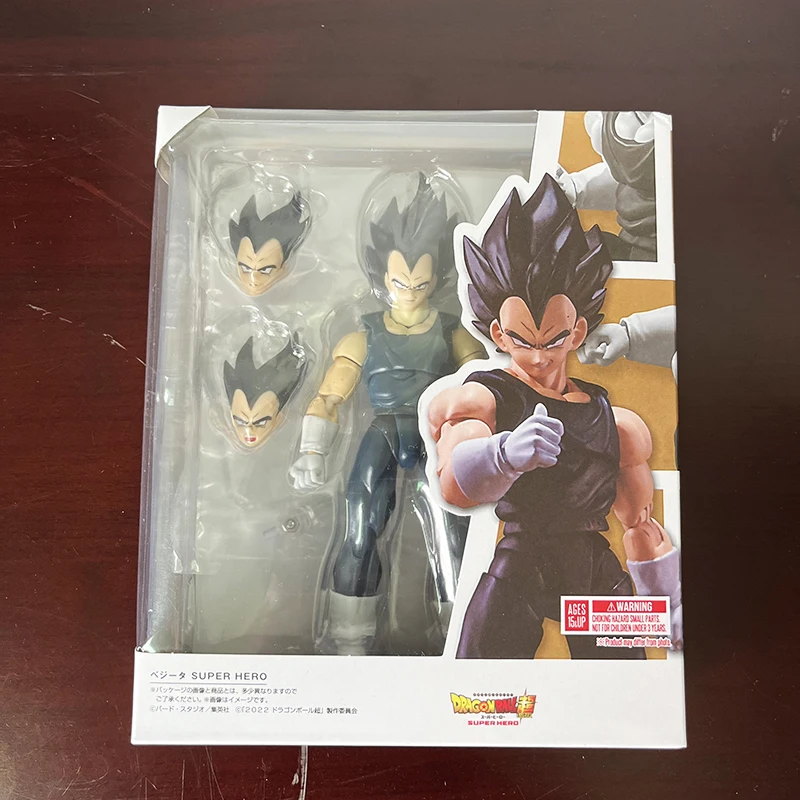 Action Figure Dragon Ball Super Saiyan Vegeta - Serie Flash - 10 Cm, Articolata, Con Moneta Da Collezione - BANDAI